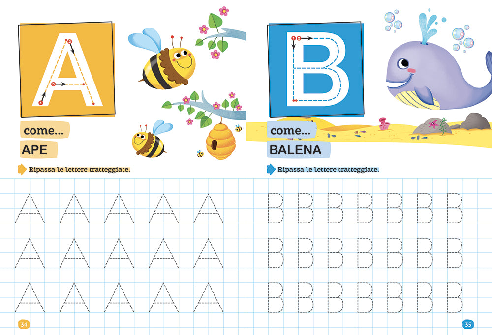 Giochi e attività per imparare a scrivere