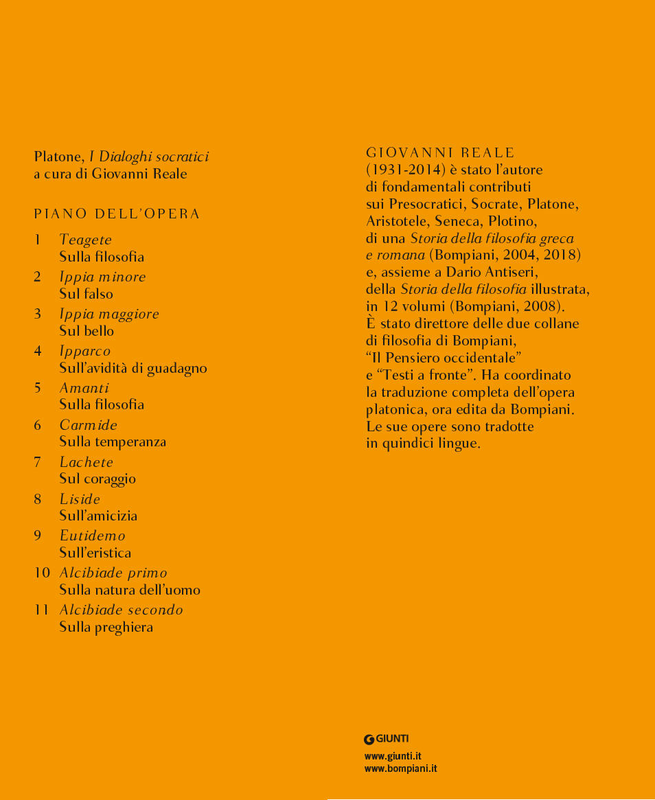 Ippia minore. Sul falso. Testo greco a fronte libro di Platone