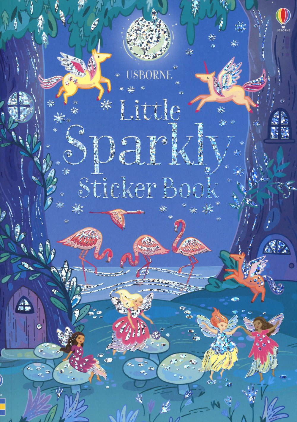 Little sparkly sticker book. Ediz. a colori.