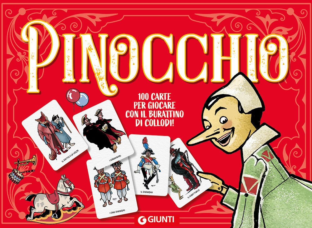 Pinocchio. 100 carte per giocare co il burattino di Collodi!
