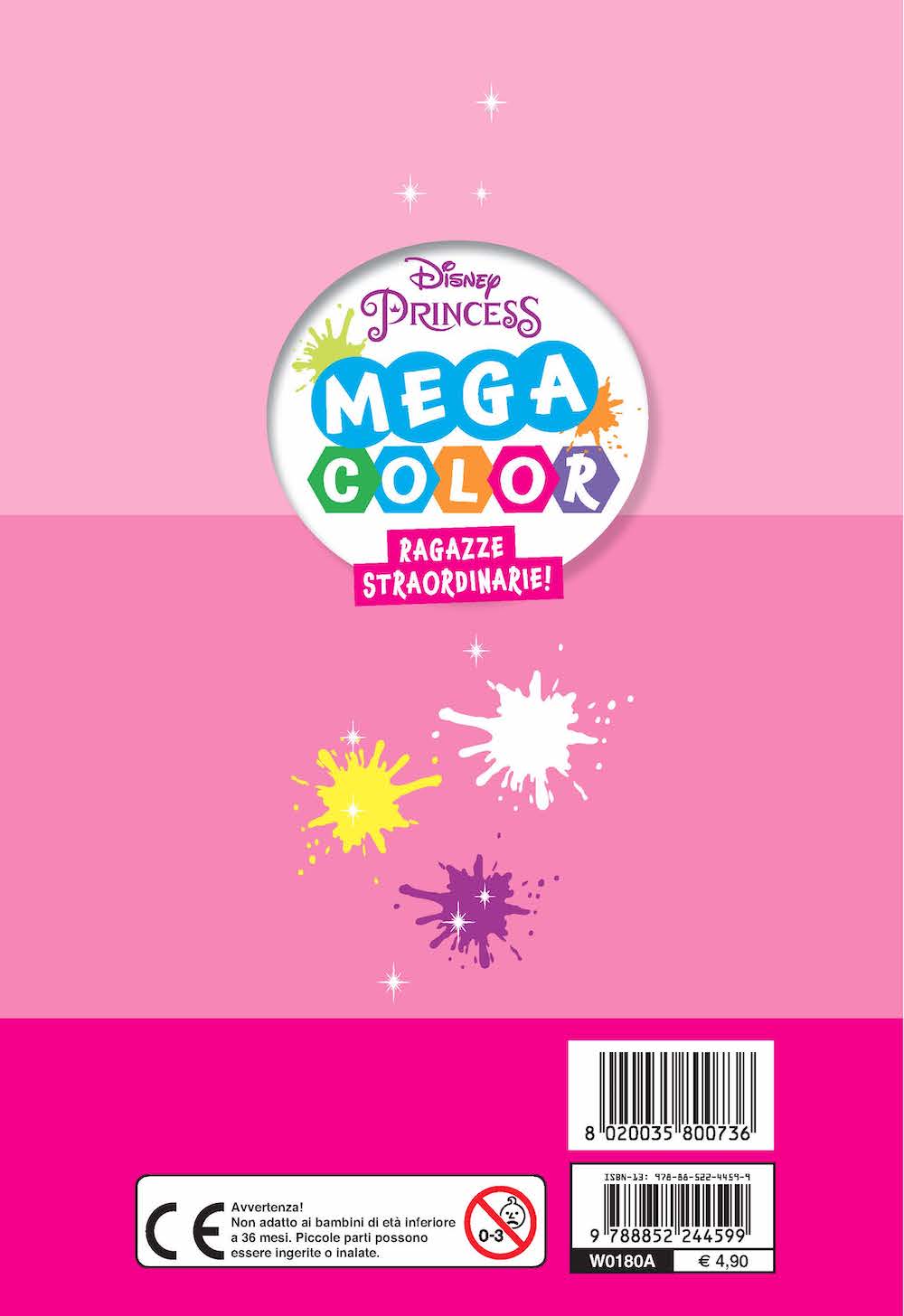 Disney Princess - Mega Color - Ragazze straordinarie