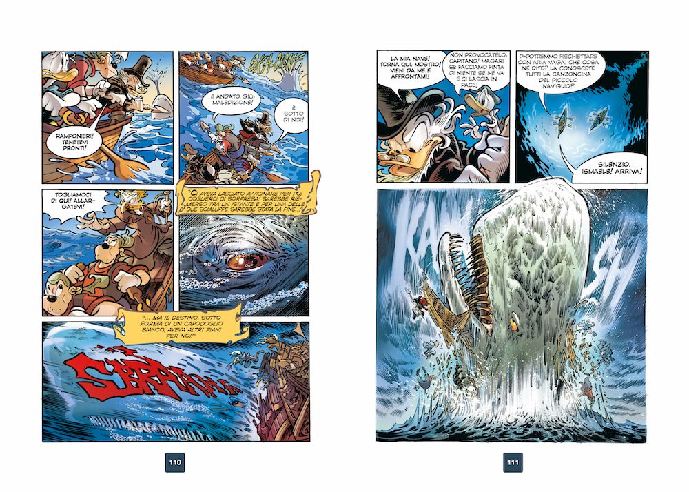 Moby Dick Disney. Il racconto illustrato e a fumetti ispirato al romanzo di Herman Melville