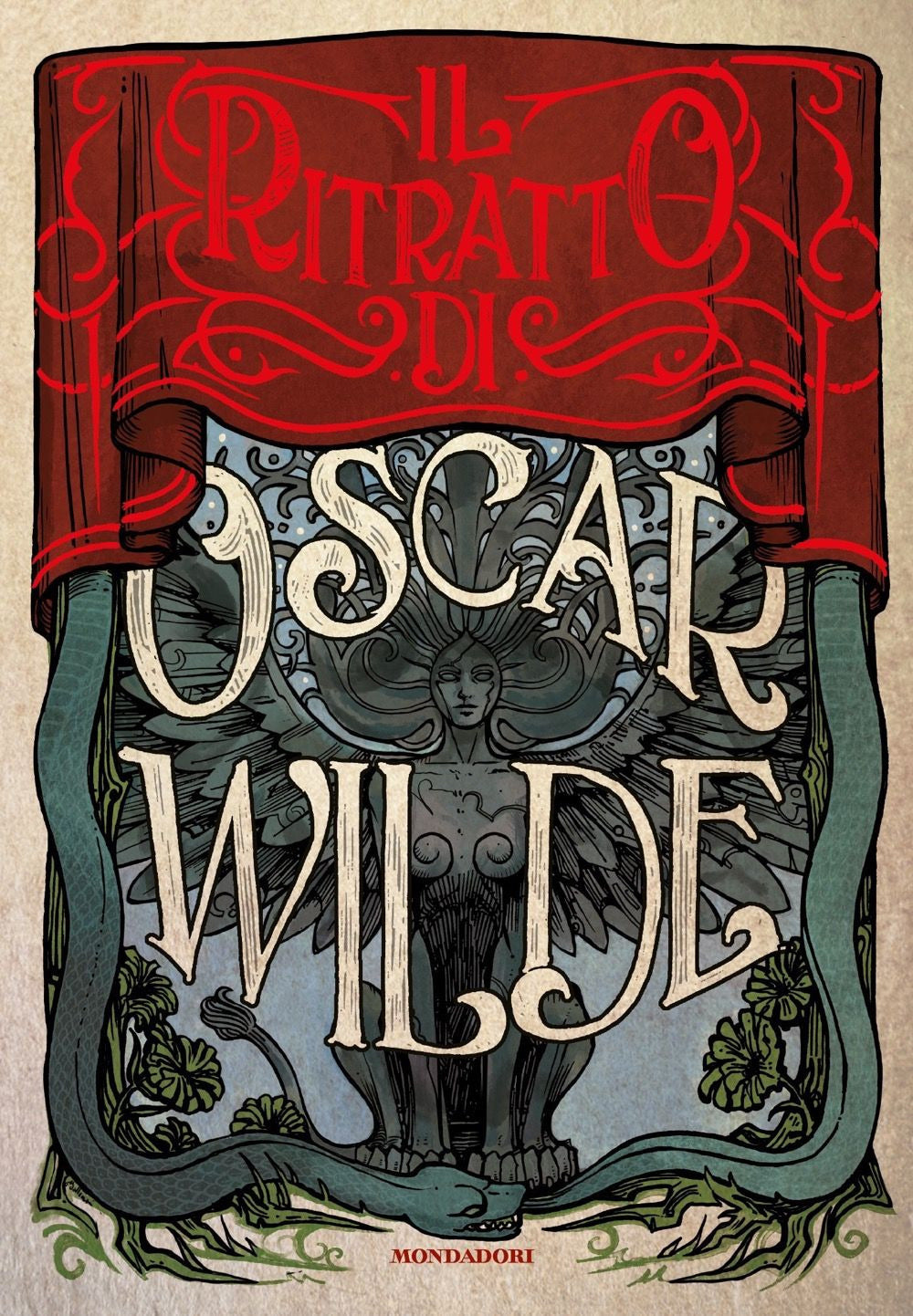 Il ritratto di Oscar Wilde.