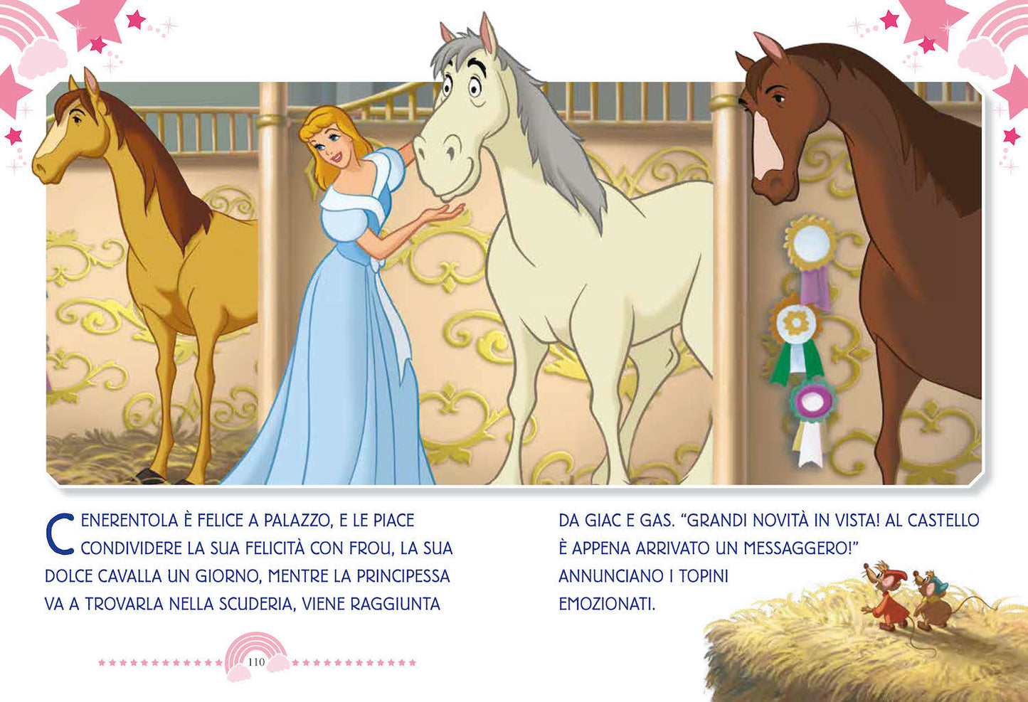 Unicorni e cavalli magici 5 minuti prima di dormire Disney Princess. In maiuscolo