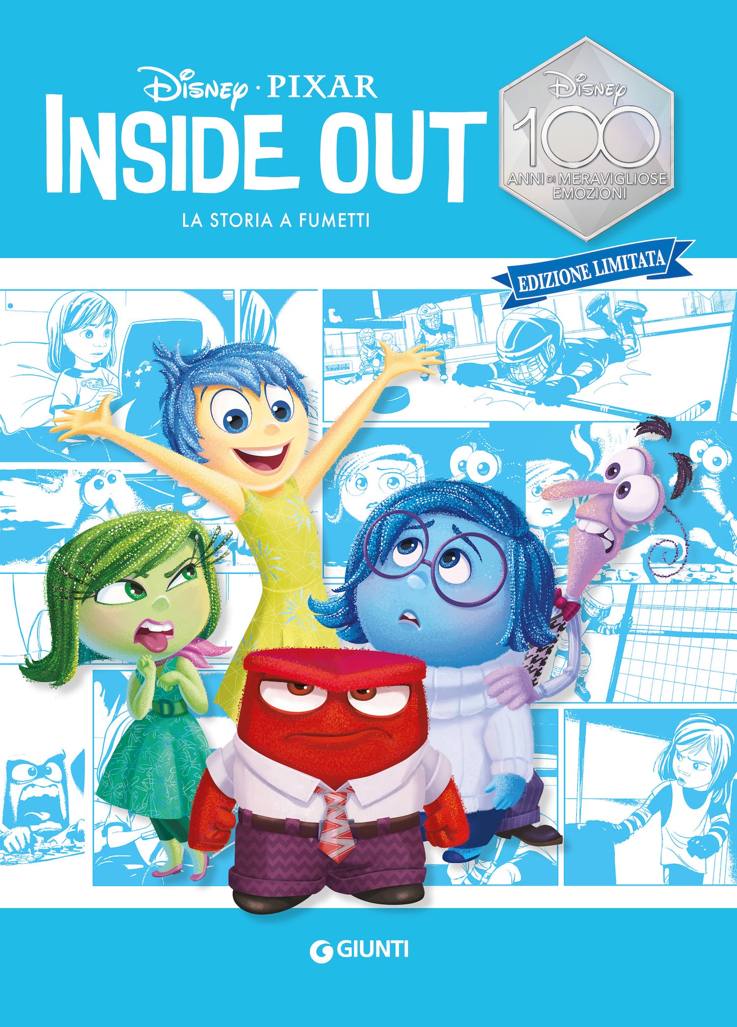 Inside out La storia a fumetti Edizione limitata. Disney 100 Anni di meravigliose emozioni