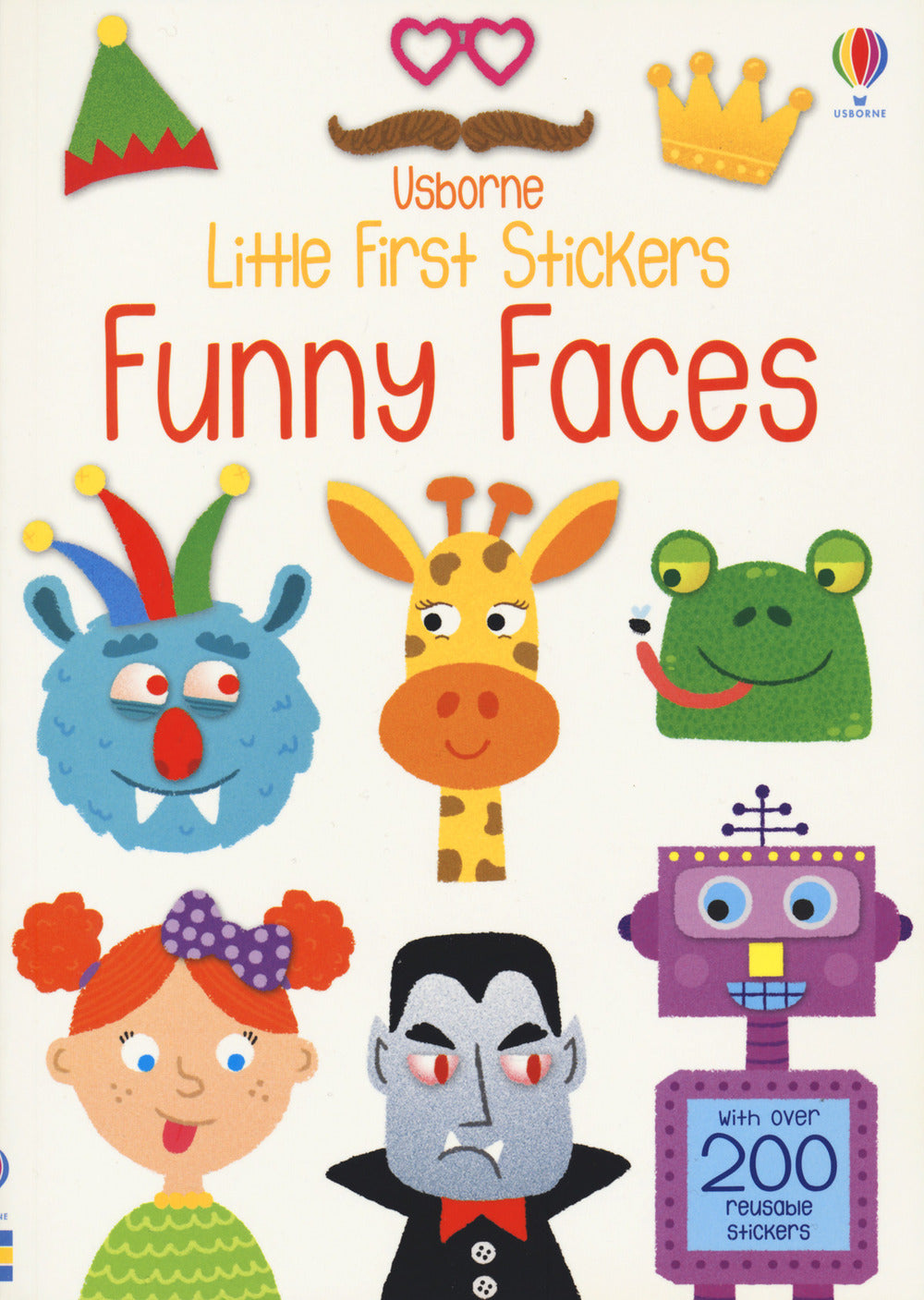 Funny faces. Little first stickers. Con adesivi. Ediz. a colori.