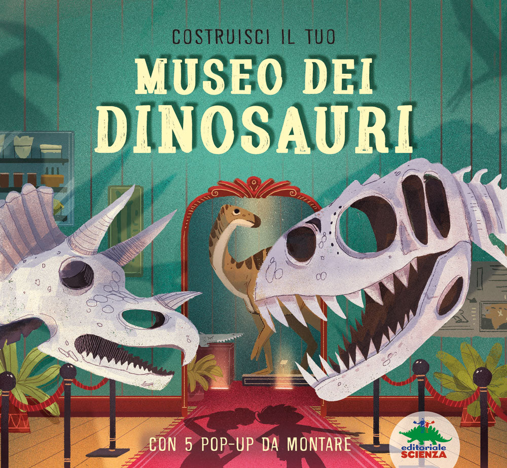 Costruisci il tuo museo dei dinosauri. Con 5 pop-up da montare