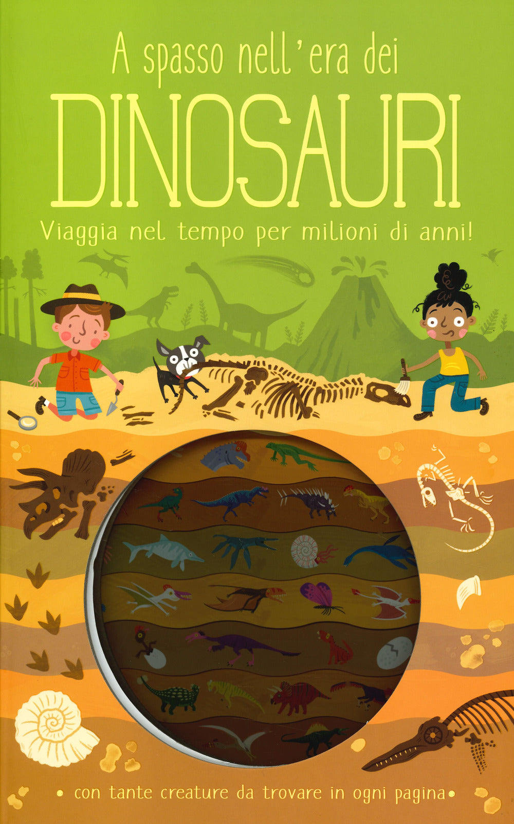 A spasso nell'era dei dinosauri. Ediz. a colori.