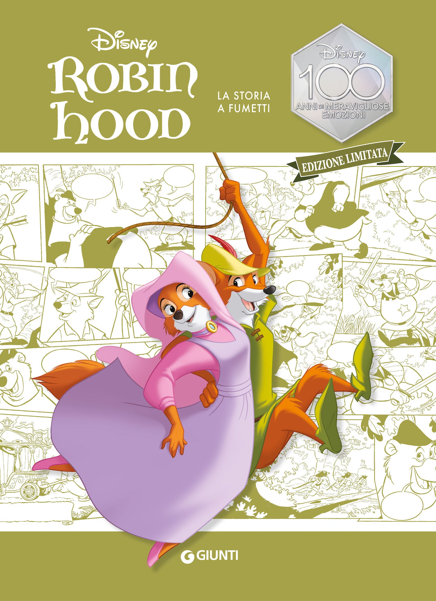 Robin Hood La storia a fumetti Edizione limitata. Disney 100 Anni di meravigliose emozioni