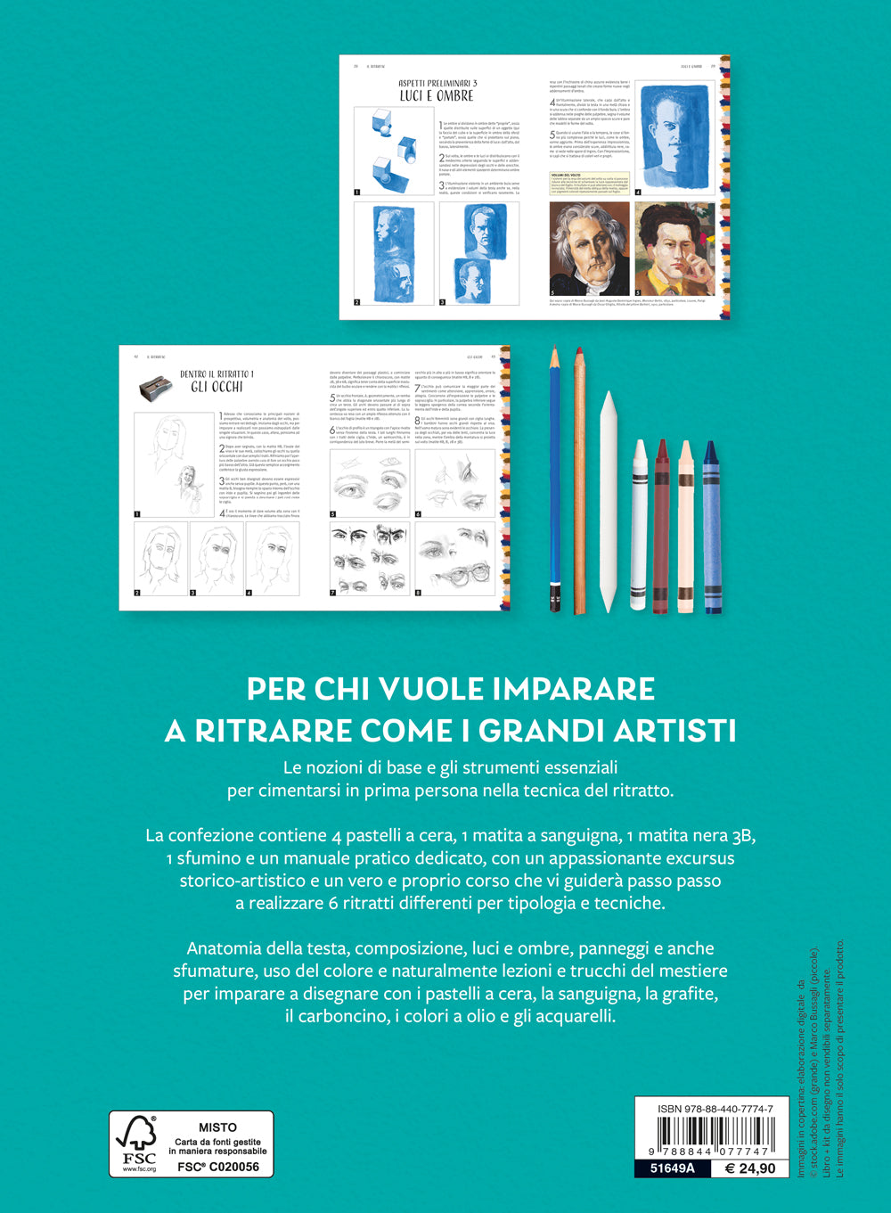 Corso di ritratto. Materiali, metodi, realizzazioni