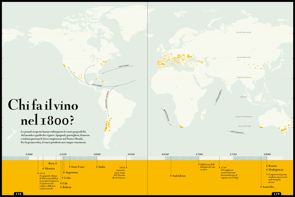 Le carte del vino. Atlante dei vigneti del mondo - 56 Paesi, 100 carte geografiche 8000 anni di storia