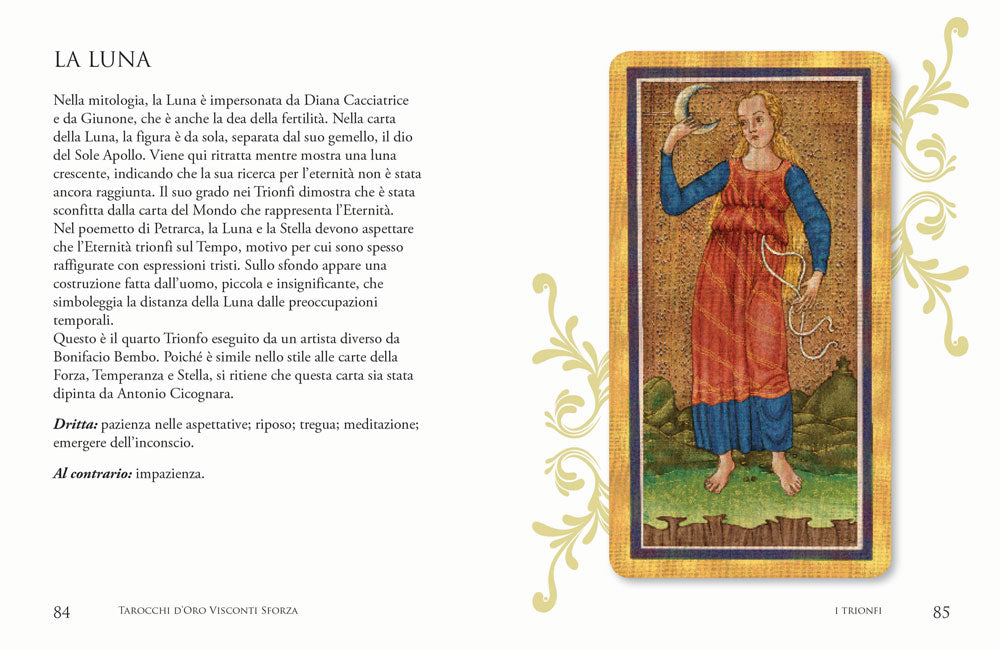I tarocchi d'oro Visconti-Sforza