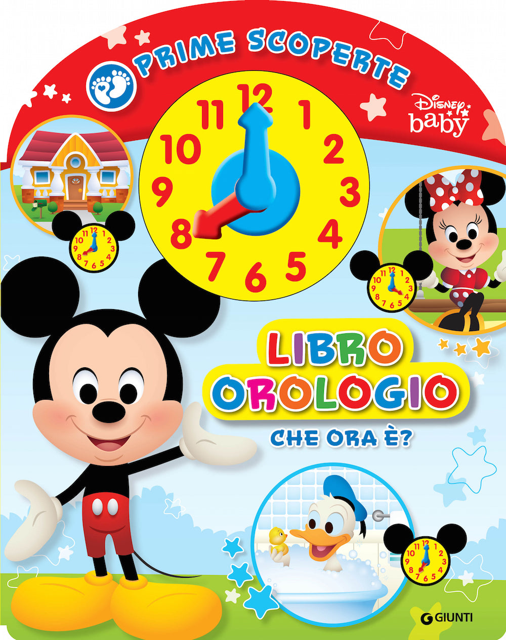 Baby Scoperte - Libro Orologio