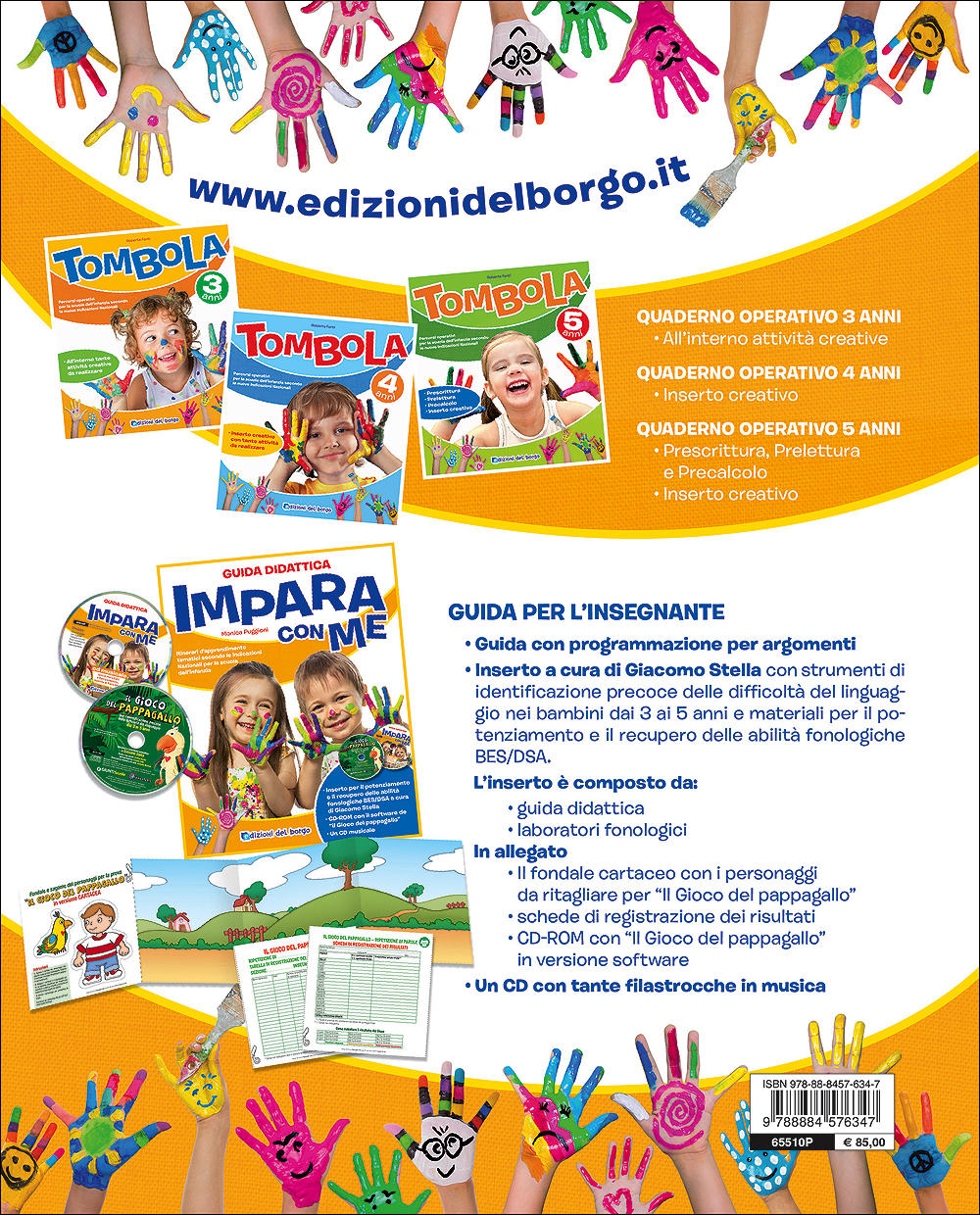 Impara con me - Guida didattica + 2 CD. Itinerari d'apprendimento tematici secondo le Indicazioni Nazionali per la scuola dell'infanzia