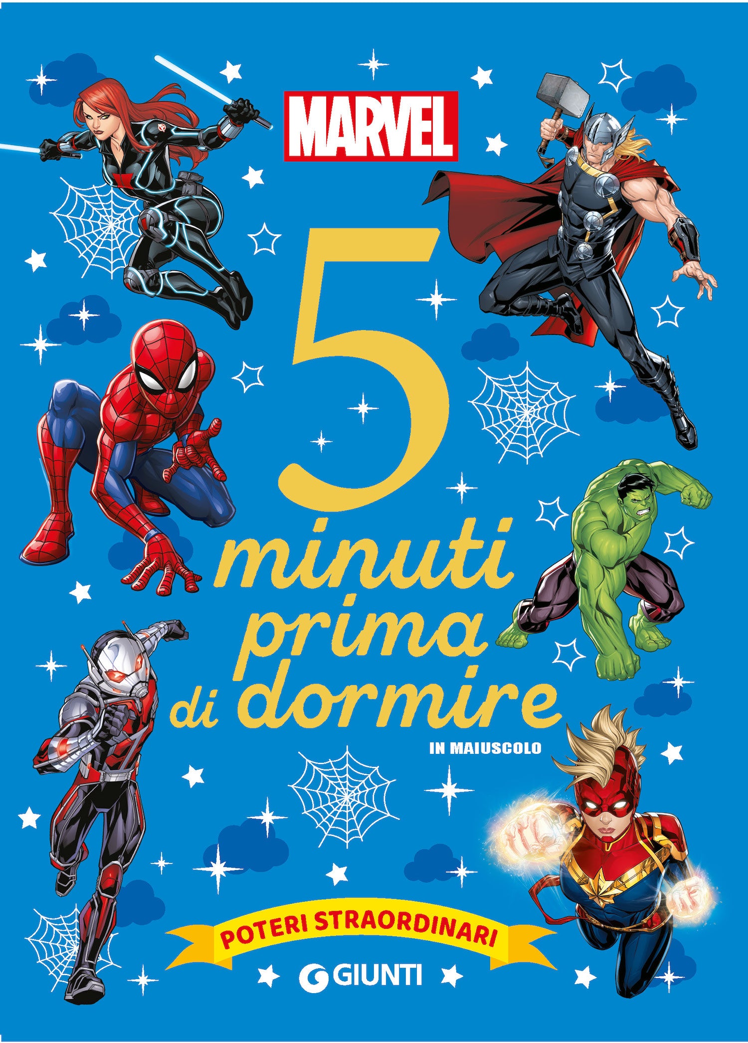 Marvel 5 minuti prima di dormire - in maiuscolo. Poteri straordinari