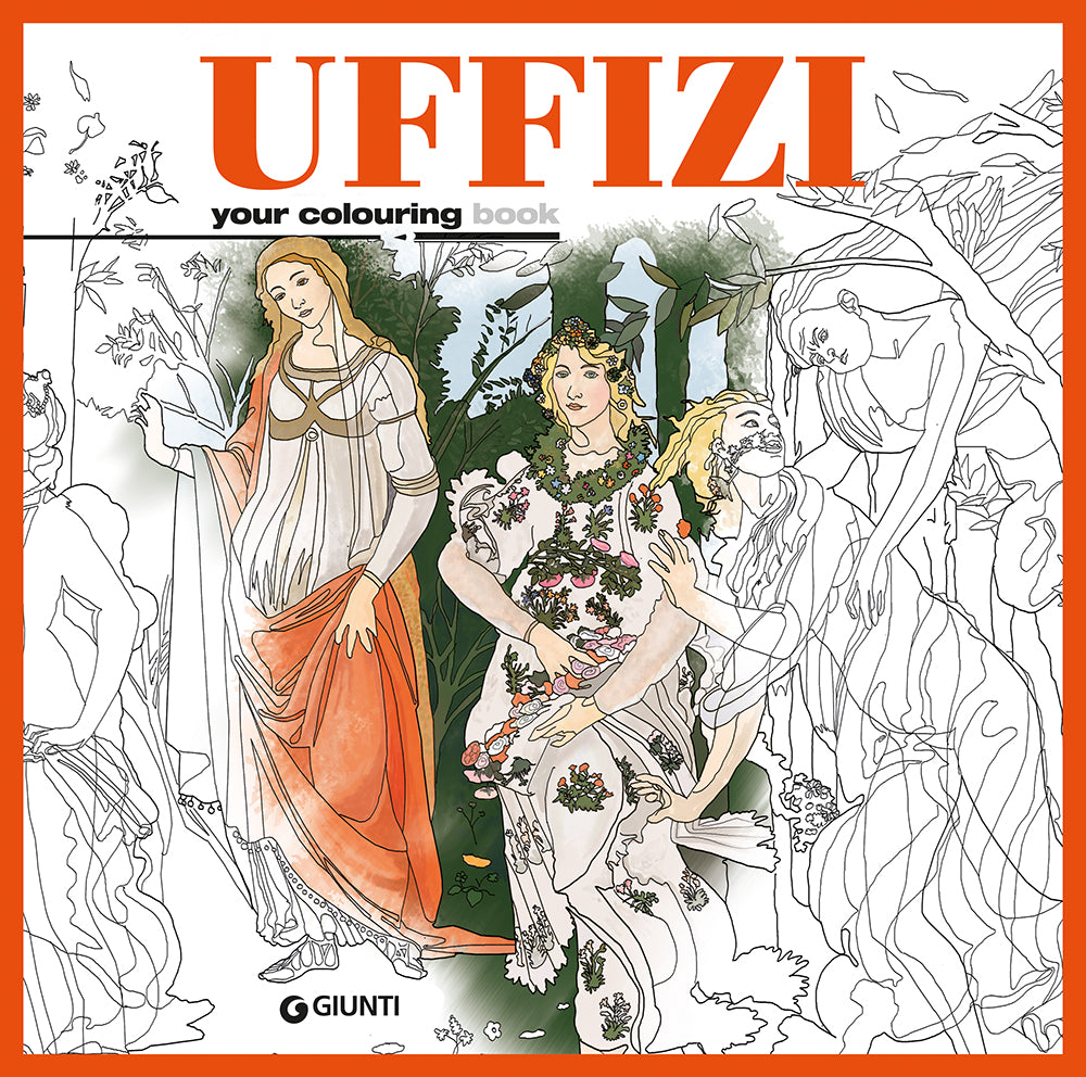 Uffizi. Your colouring book