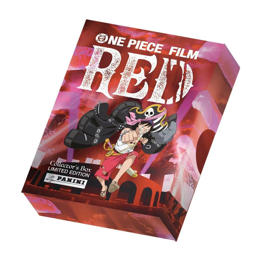 One piece red. Collector's box. Limited edition.