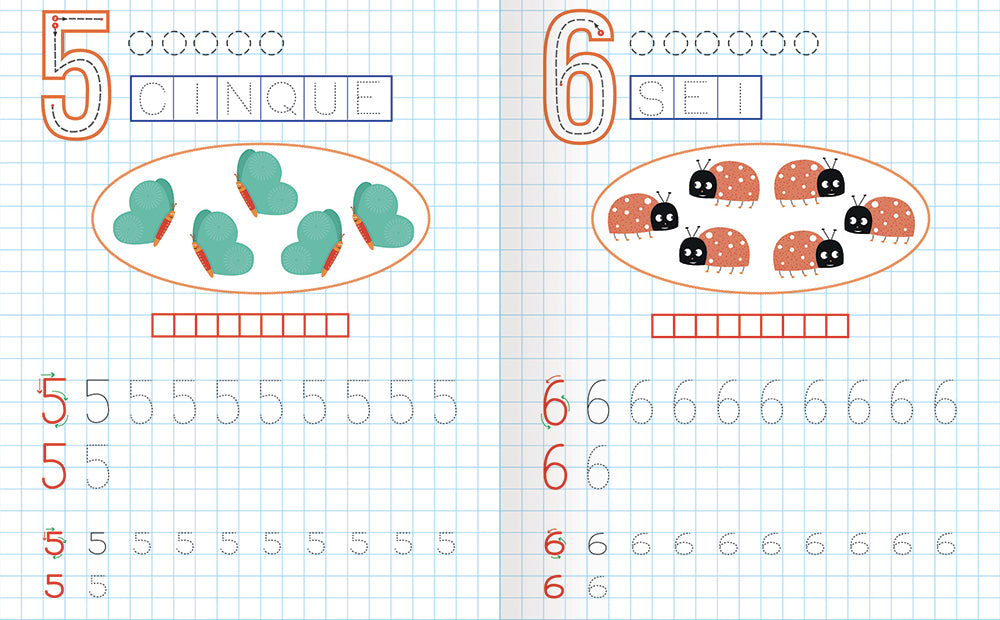 Il quaderno delle lettere e dei numeri