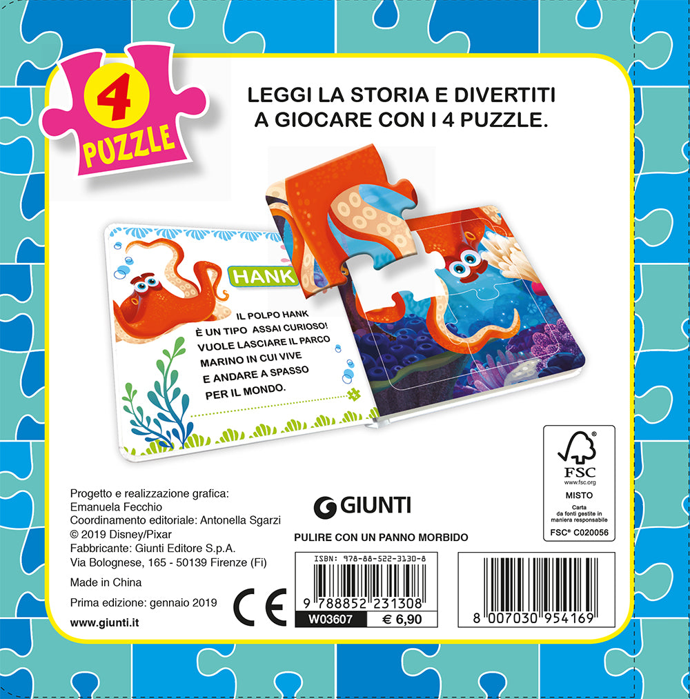 Libro Mini Puzzle - Alla ricerca di Dory