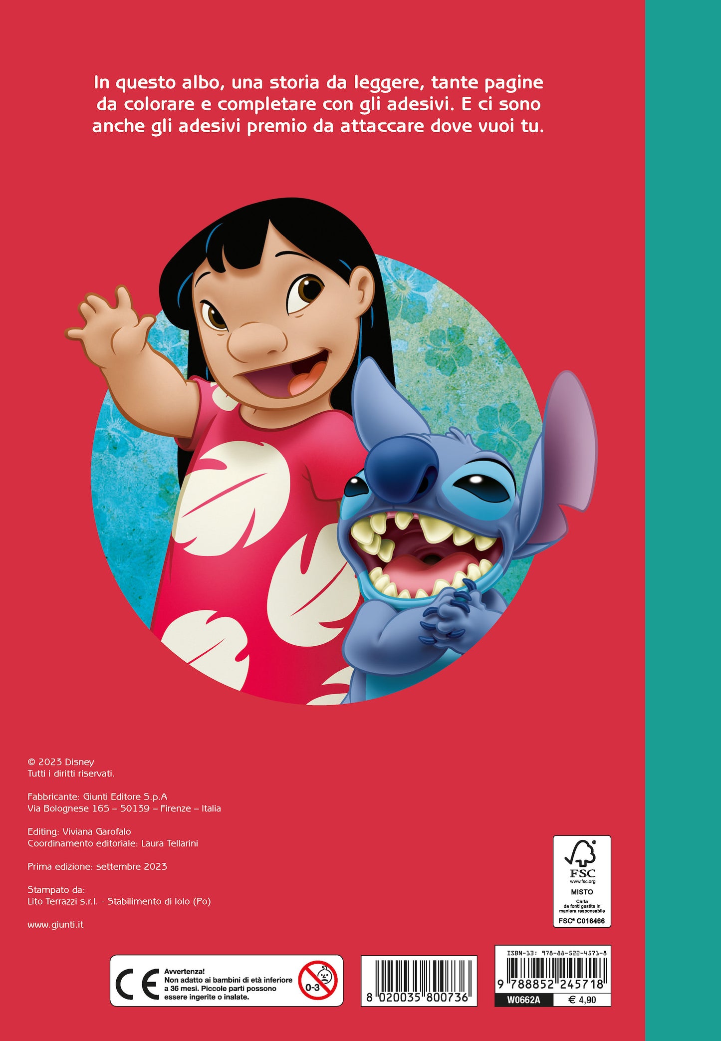 Lilo&Stitch Staccattacca&colora