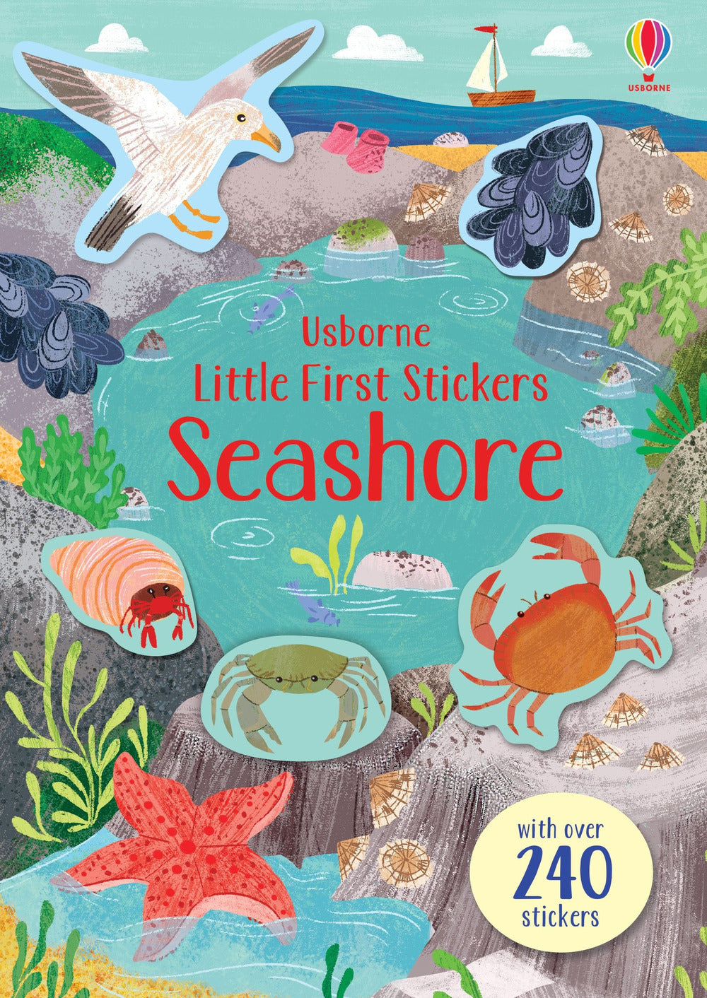 Little first stickers seashore. Ediz. a colori.