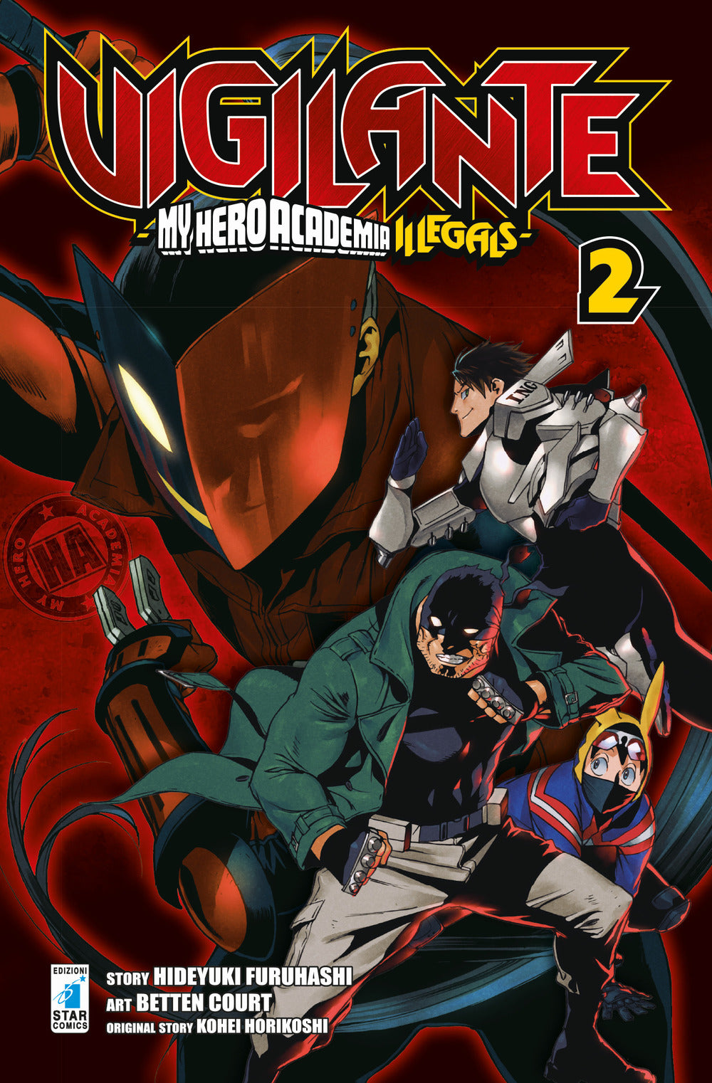 Vigilante. My Hero Academia illegals. Vol. 2
