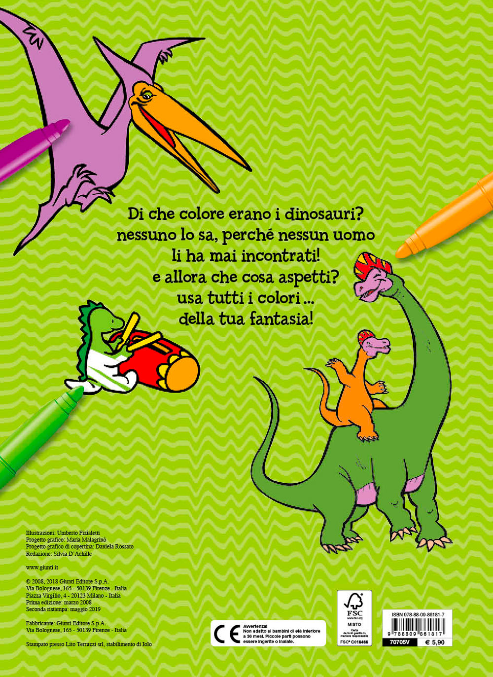 Il Superlibro dei Dinosauri da colorare. Con giochi e curiosità