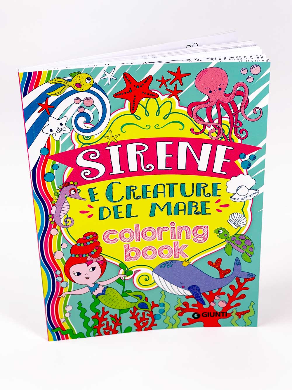 Sirene e creature del mare. Coloring Book