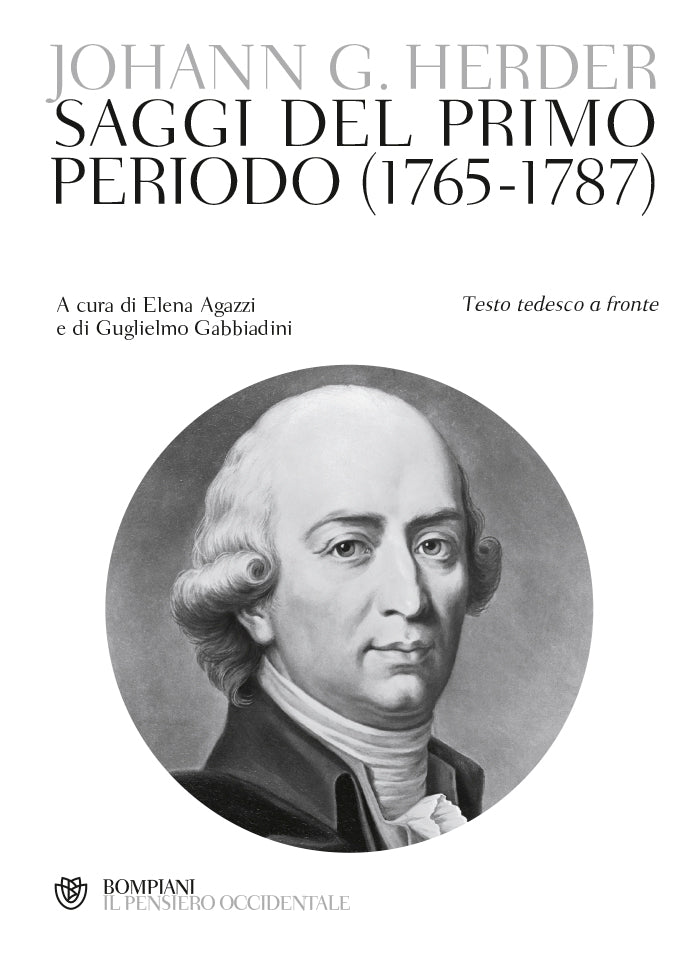 Saggi del primo periodo (1765-1787). Testo tedesco a fronte