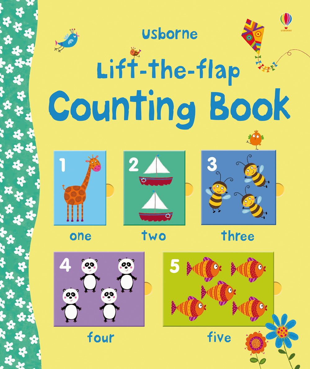 Lift-the-flap counting book.