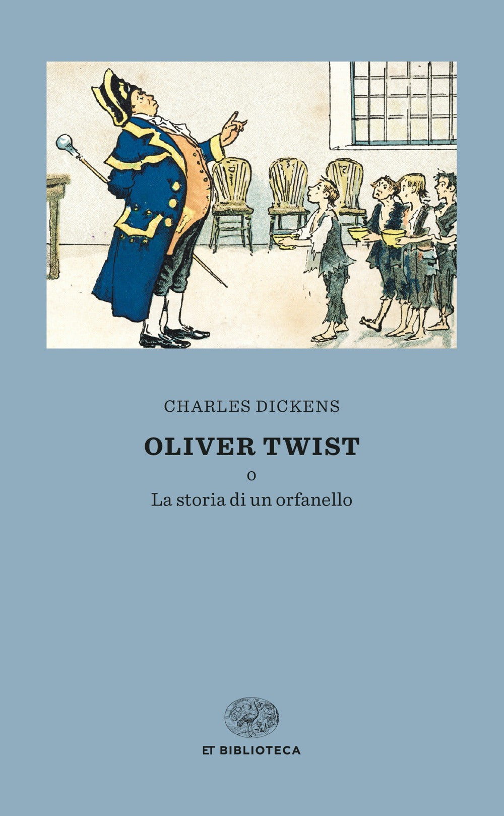 Oliver Twist o la storia di un orfanello.