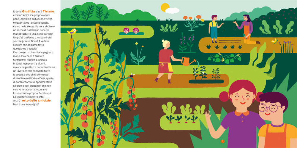 Amicizie nell'orto. Per coltivare in armonia con l’ambiente