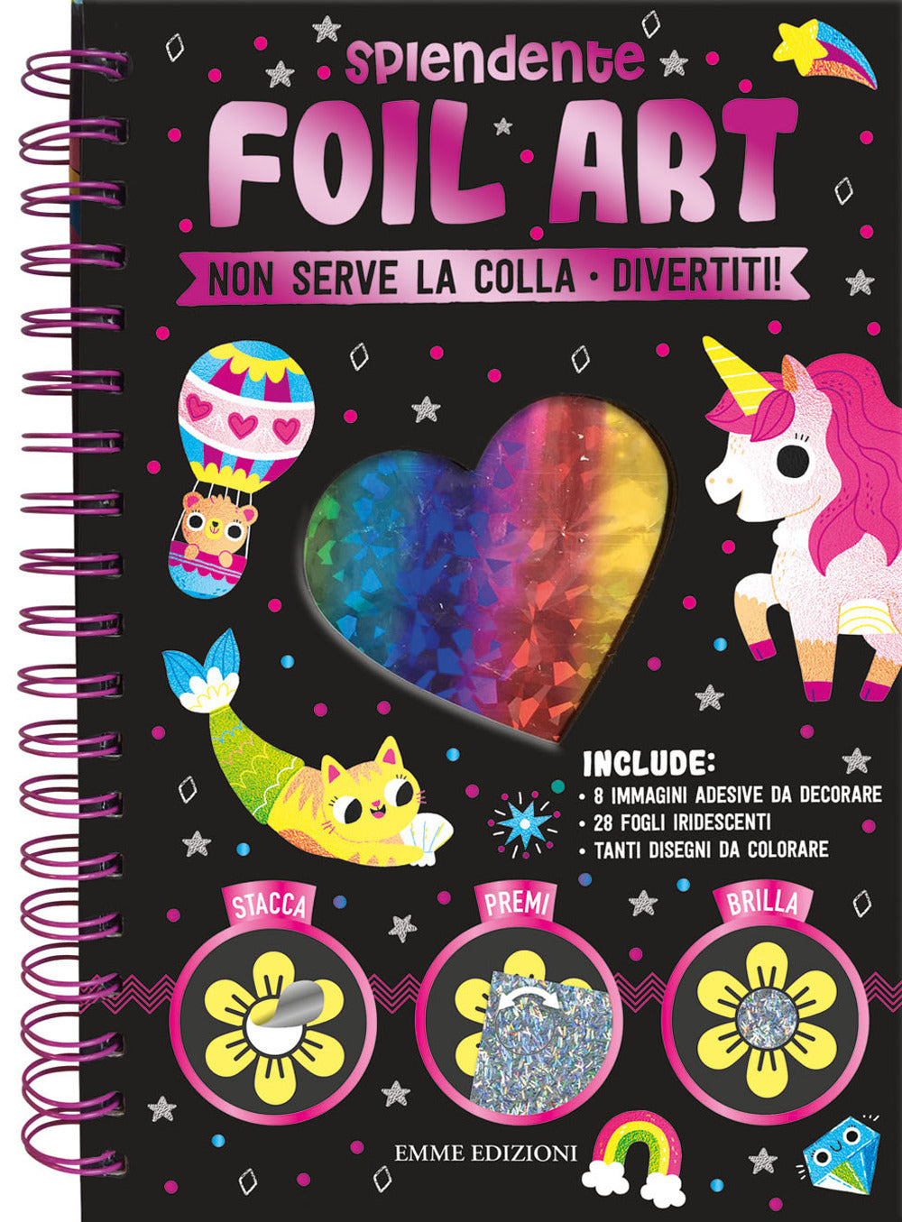 Splendente Foil Art. Ediz. a spirale.