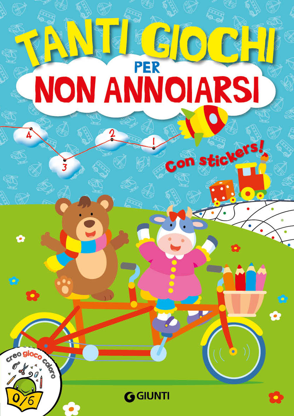 Tanti giochi per non annoiarsi (con stickers)