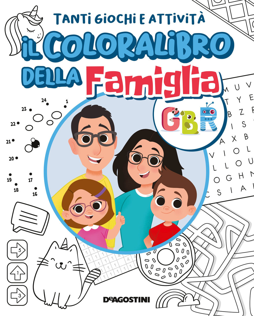 Il coloralibro della famiglia GBR.