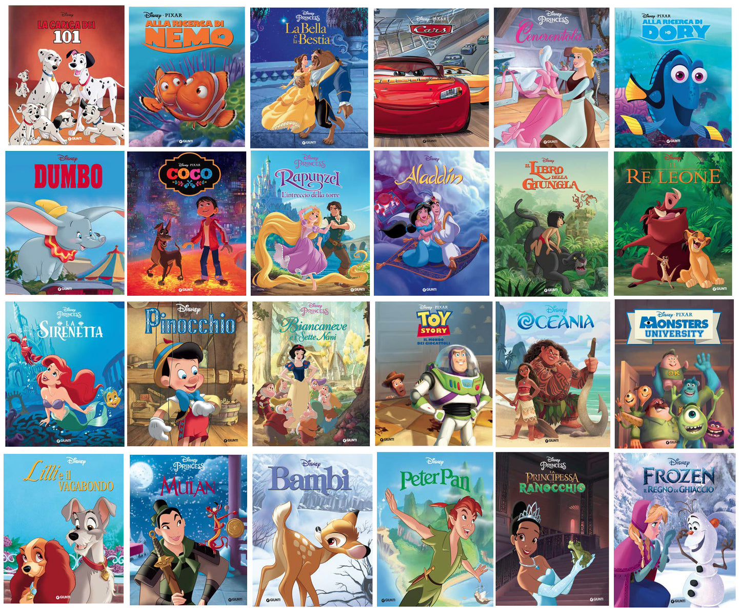 Le Fiabe più belle Disney - Raccolta da collezione. 24 Storie per vivere la magia!