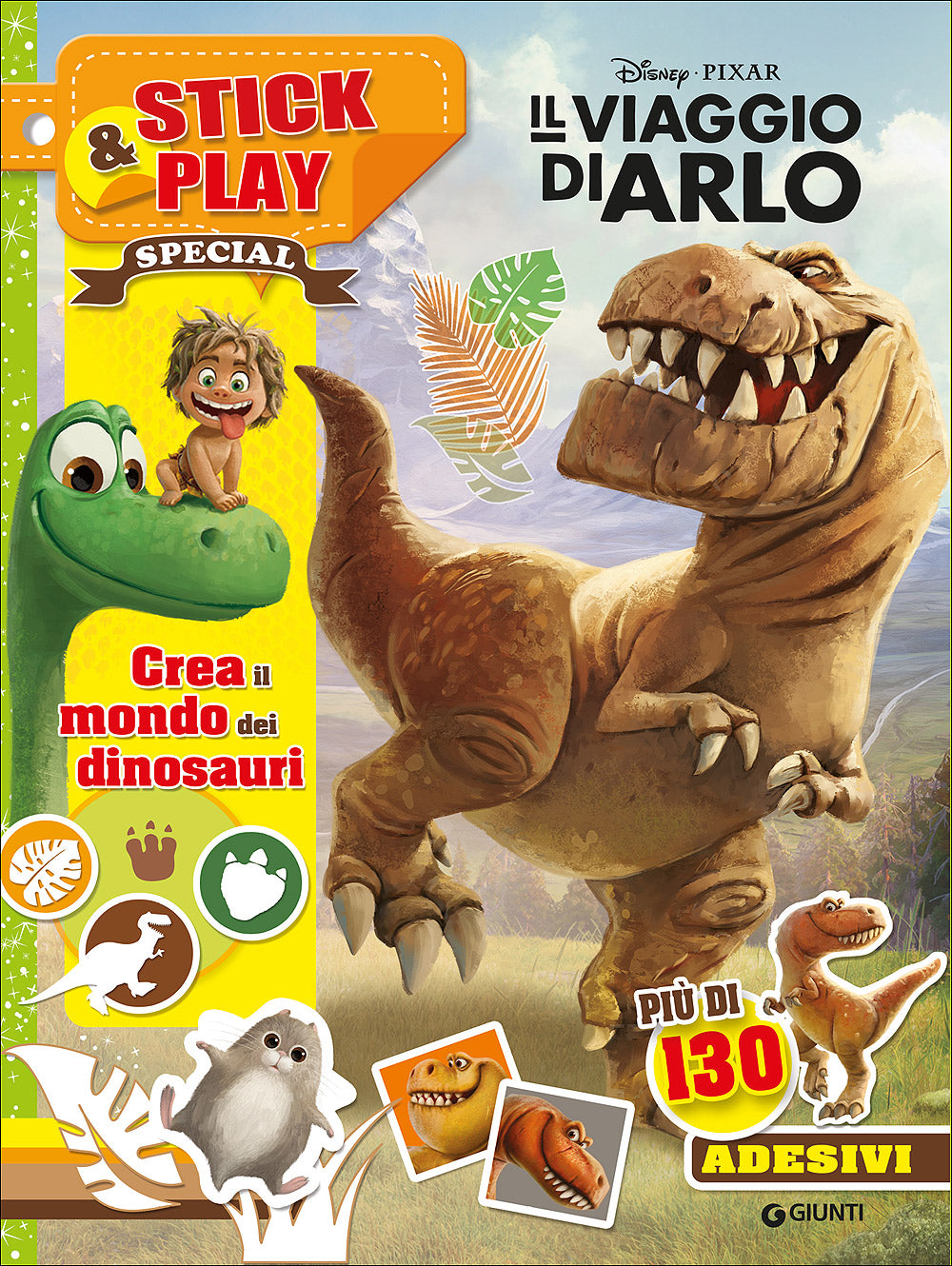 Stick&Play Special - Il viaggio di Arlo. Crea il mondo dei dinosauri - Più di 130 adesivi