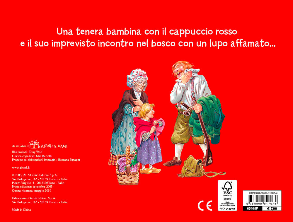 Cappuccetto Rosso (Tridimensionale). Libro Pop-Up