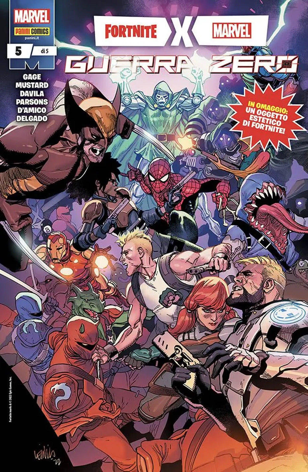 Guerra zero. Fortnite x Marvel. Vol. 5.