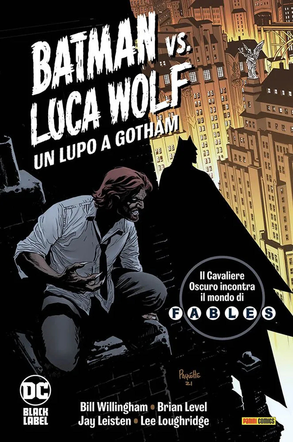 Un lupo a Gotham. Batman vs. Luca Wolf.