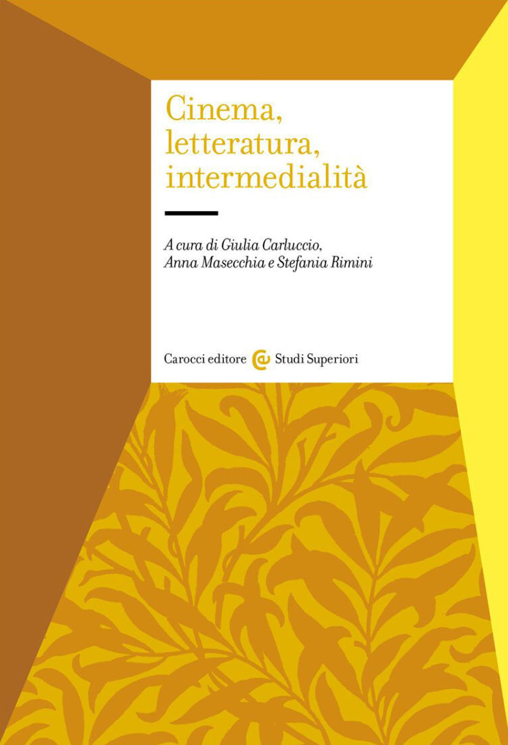 Cinema, letteratura, intermedialità