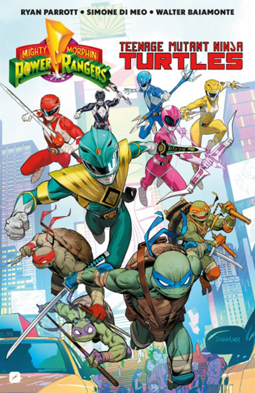 Mighty morphin Power Rangers/Teenage mutant ninja turtles