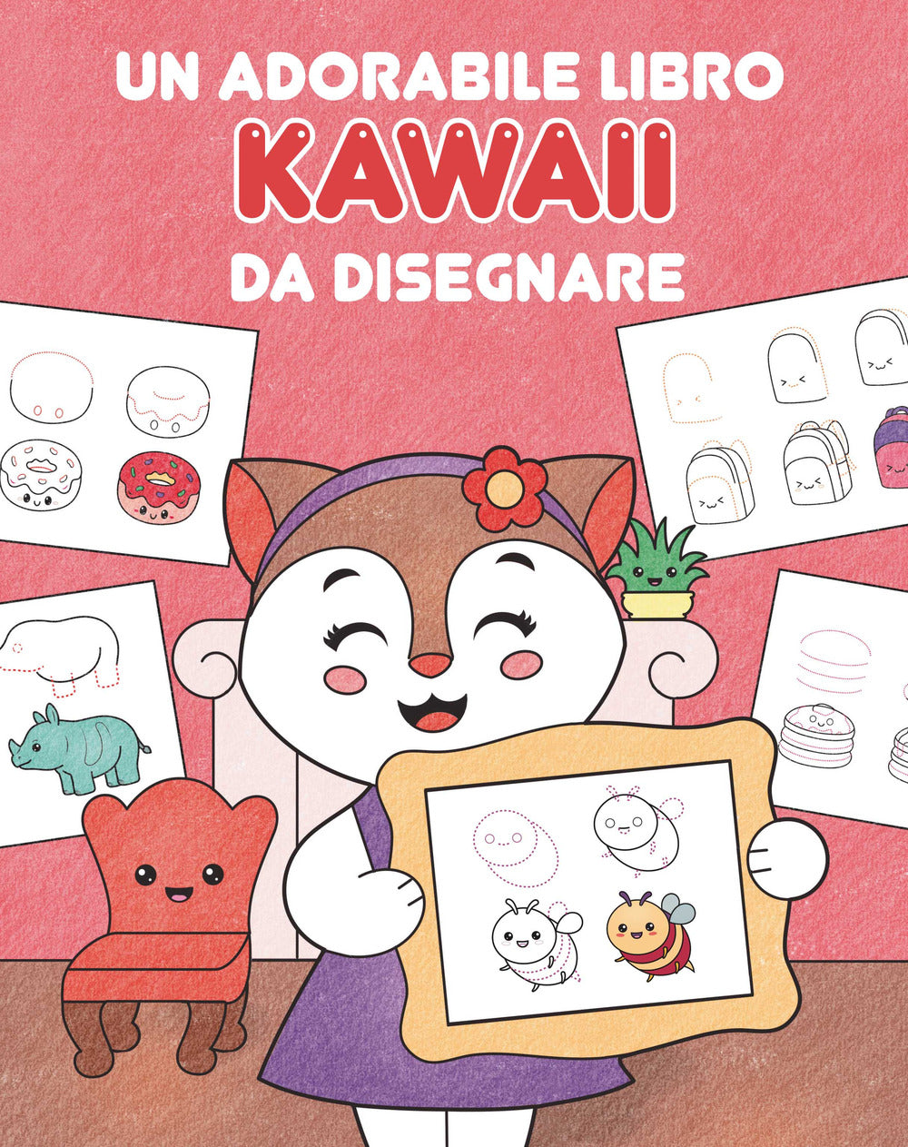 Un adorabile libro kawaii da disegnare. Ediz. illustrata