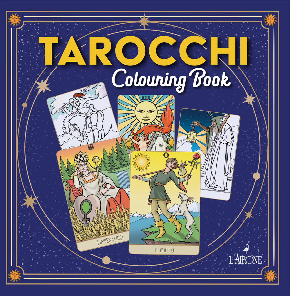 Tarocchi. Colouring book
