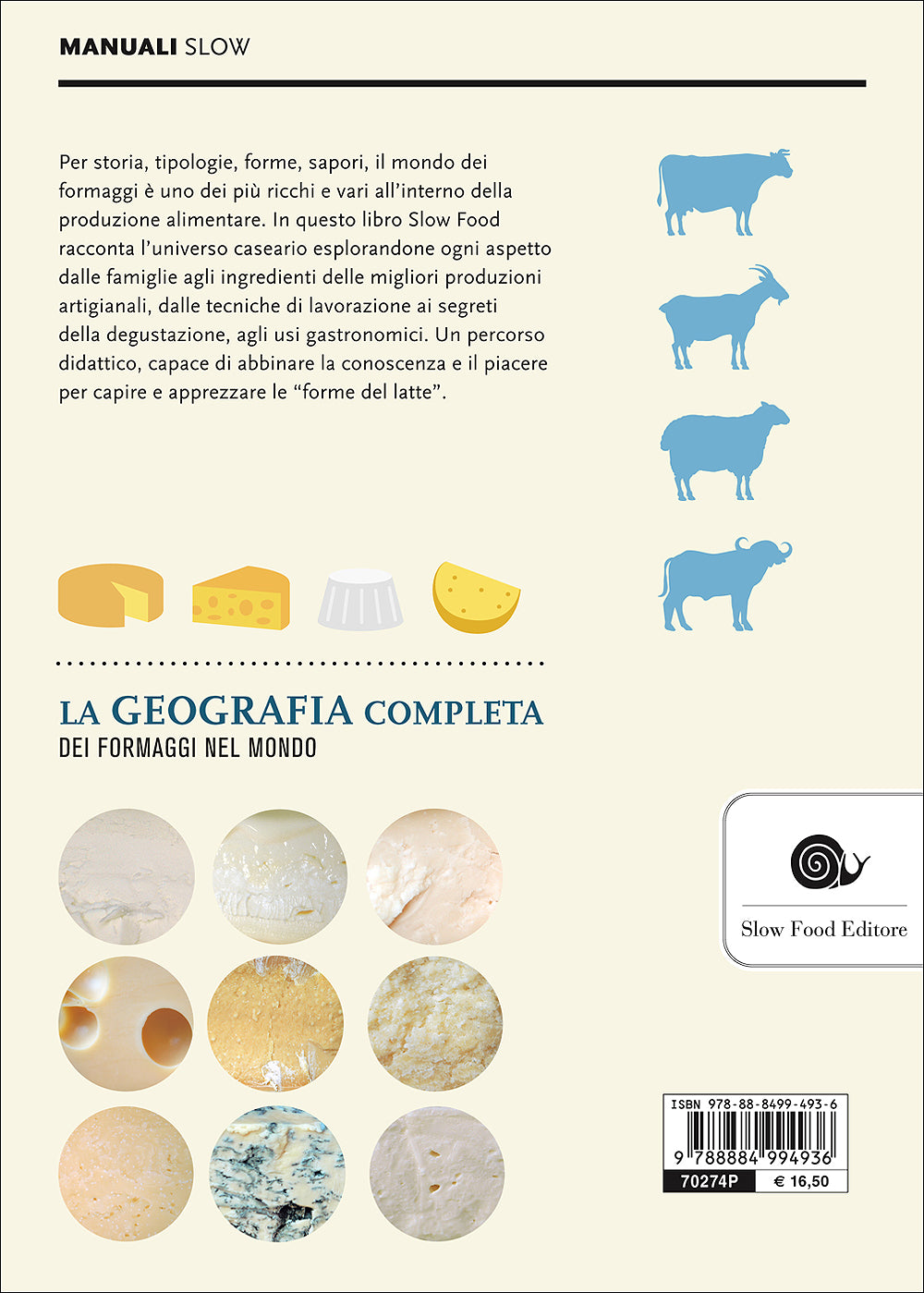 Il gusto del formaggio. Conoscere le forme del latte