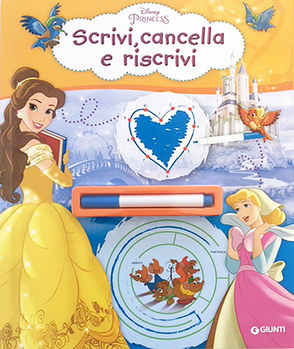 Scrivi, cancella e riscrivi Disney Princess