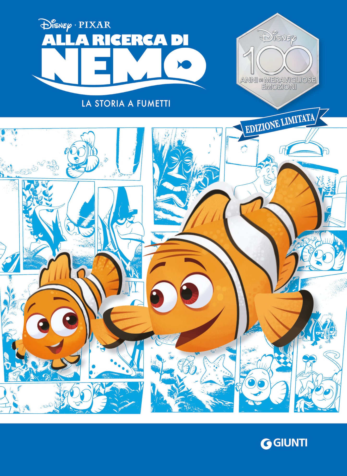 Alla ricerca di Nemo La storia a fumetti Edizione limitata. Disney 100 Anni di meravigliose emozioni