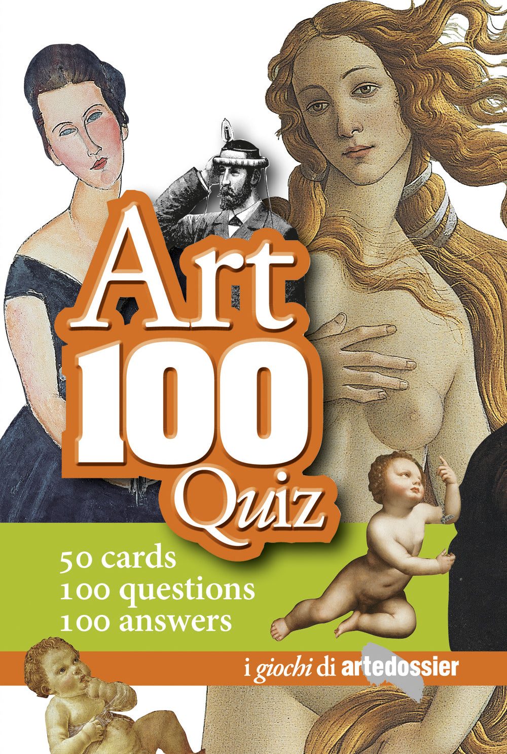 Art 100 quiz . 50 cards, 100 questions, 100 answers