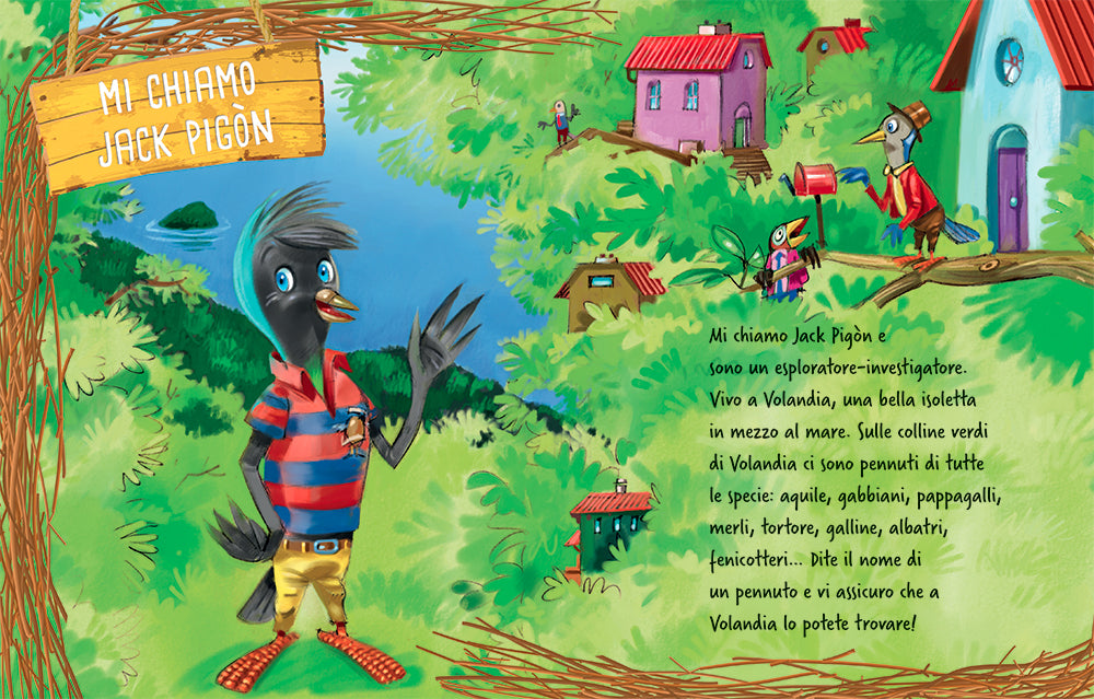 Jack Pigòn. La minaccia dei pennuti Robot