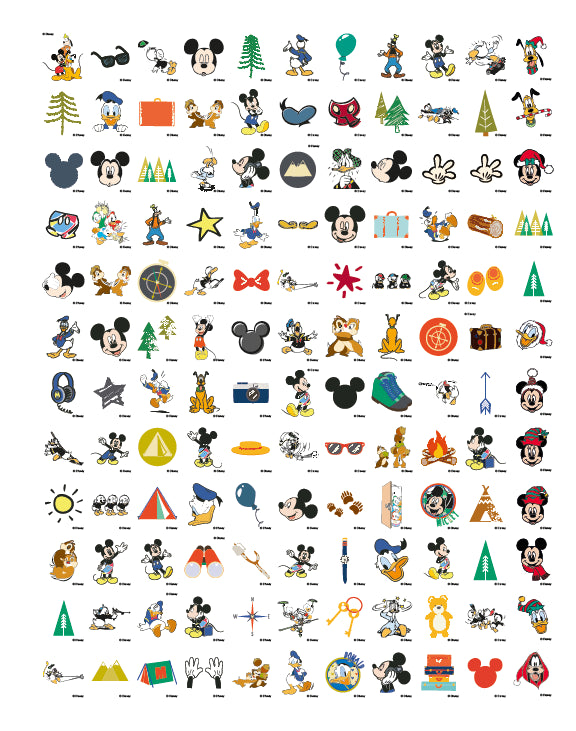 1000 Sticker Natale Disney. Tanti giochi e attività